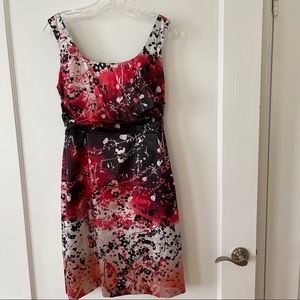 Elie Tahari Red Mini Dress